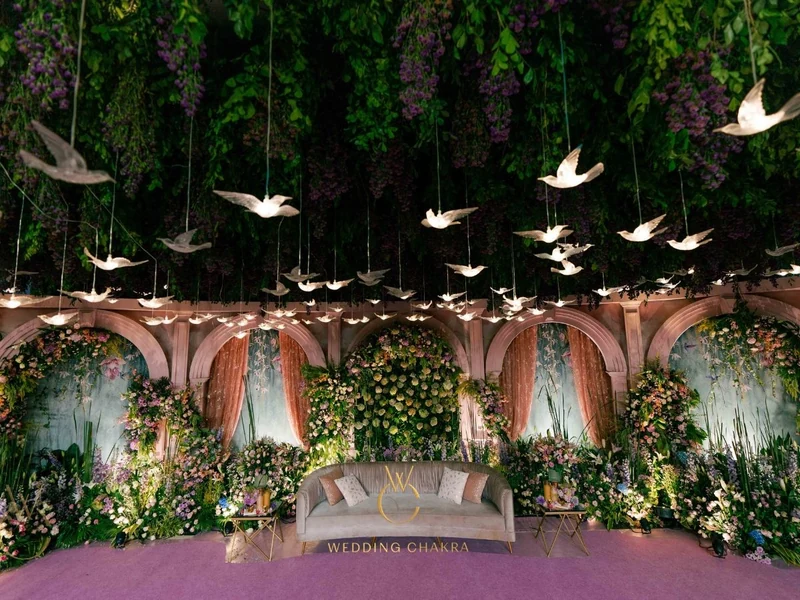 Wedding Chakra décor in Karur