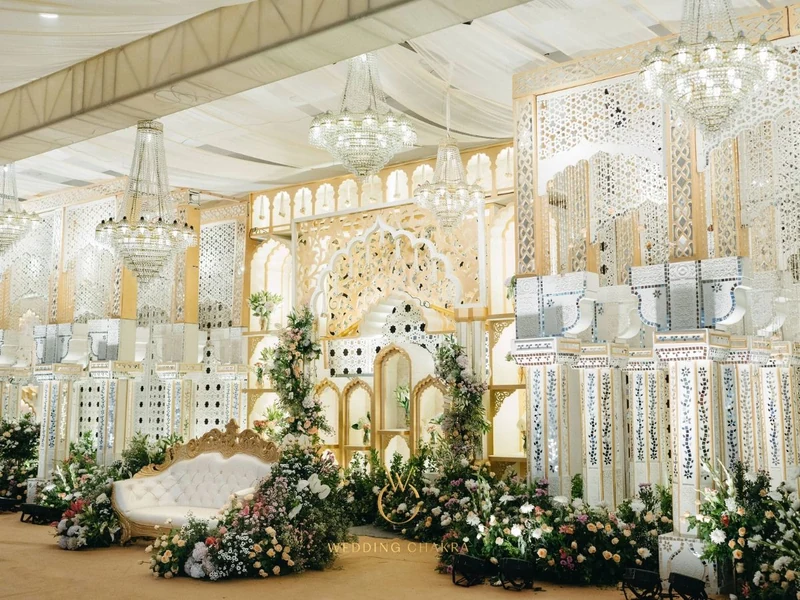 Wedding Chakra décor in Madurai