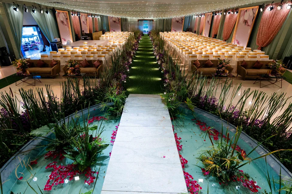 Half saree ceremony décor in Karur — Wedding Chakra, view 1