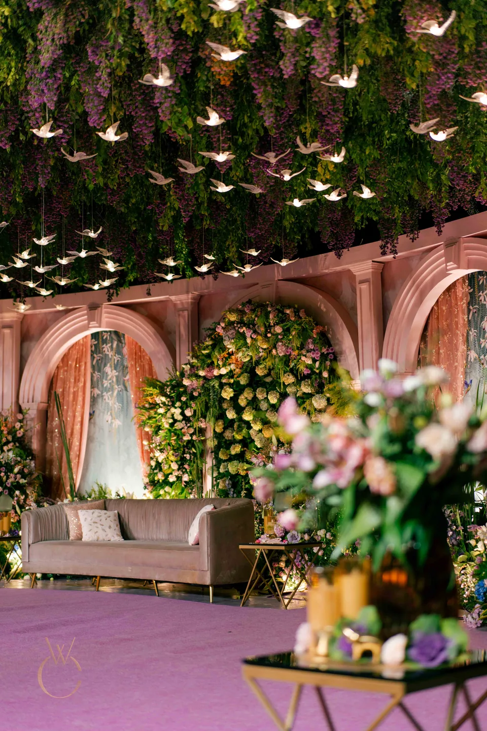 Half saree ceremony décor in Karur — Wedding Chakra, view 4