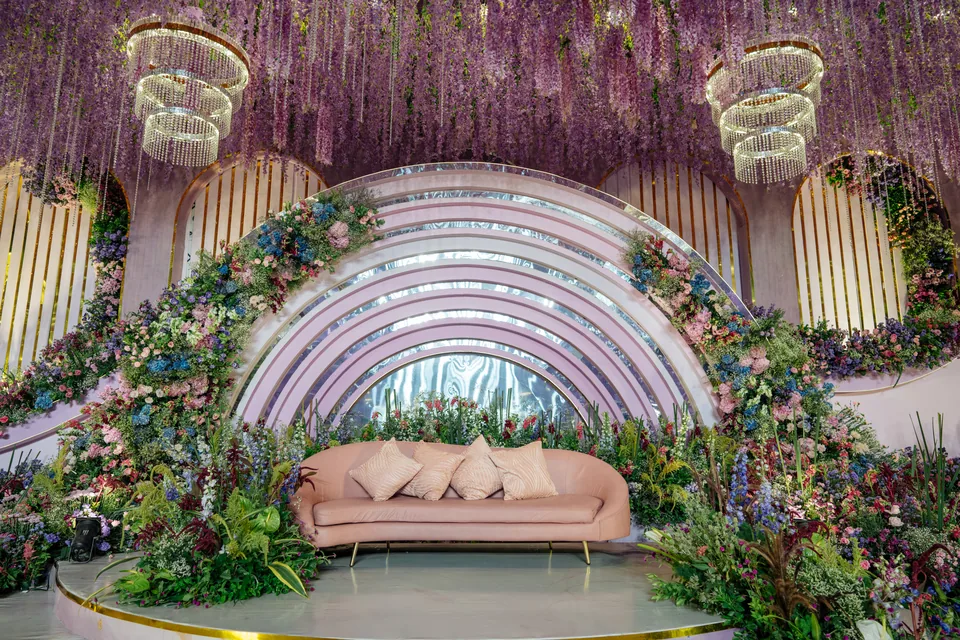 Reception décor in Pudukkottai — Wedding Chakra, view 1