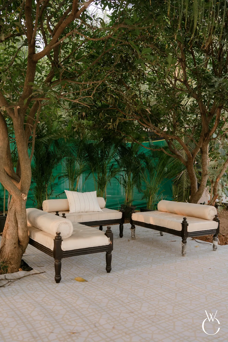 Retreat décor in Tiruvannamalai — Wedding Chakra, view 2